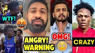 Rajat Dalal ANGRY WARNING! to Him  | IShowSpeed Eat Cat in Philippines, Elvish Yadav