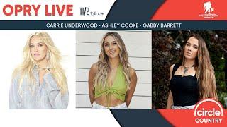 Opry Live - Carrie Underwood, Ashley Cooke, and Gabby Barrett