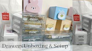 Studio Vlog/MINISO Drawers unboxing & Setting Vlog #vlog #miniso #minisopakistan #pakistan #hindi