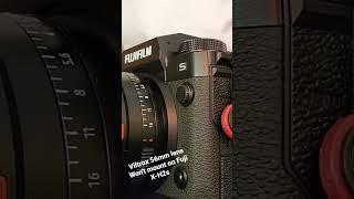 Viltrox Lens won't mount on new Fuji camera
