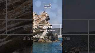 GARGANO Puglia - Italia - alla scoperta di tutta la costa e le grotte del Gargano in uno #shorts