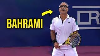 FUNNIEST Tennis Match EVER You Won't Stop Laughing! #4 (Mansour Bahrami Mic'd UP Trick Shots)