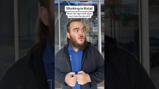 The night shift takes over from the day shift | Retail Life #retail #shorts