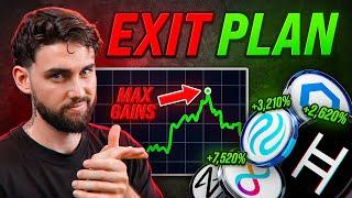 When To Sell Altcoins For MAX Profits - Full Exit Plan!