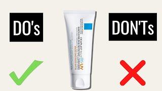 How To Use La Roche Posay Cicaplast Baume B5 UV SPF50