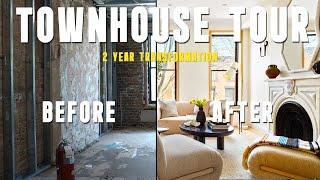 NYC TOWNHOUSE Renovation Tour - 2 Years Later!