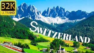 SWITZERLAND 32K Ultra HD 1000fps (Dolby vision) VIDEO | Heaven of EARTH - Best Places