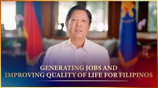 Generating Jobs and Improving Quality of Life for Filipinos | Bongbong Marcos