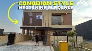 Luxury Canadian Style Mezzanine House Tour| Bahria Town Phase 8 Rawalpindi | OREAL Properties