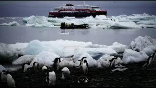 Mit dem  Hybrid-Kreuzfahrtschiff von Hurtigruten in die Antarktis