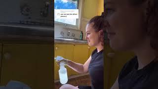 Deep clean before and after! Big transformation!
