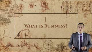 Introdution to business: History and nature of business