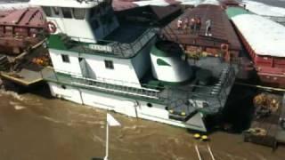 Saving the M/V Francis on the M/V Helen Merrill in St. Louis