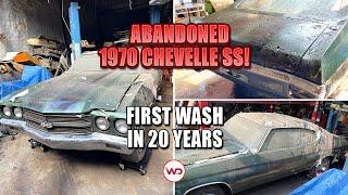 ABANDONED 1970 Chevelle SS FIND! | First Wash In 20 Years! Satisfying Car Detailing Restoration