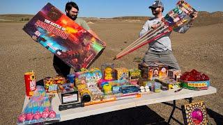 TESTING INSANELY STRANGE FIREWORKS…