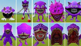 EVOLUTION OF ALL NEW PURPLE SONIC SMILING CRITTERS POPPY PLAYTIME CHAPTER 3 In Garry's Mod!