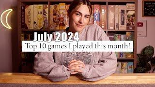 My Top 10 Games of July 2024! | Monthly Wrap Up