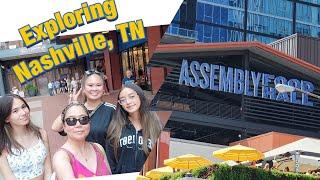 Girl’s Weekend Getaway in Nashville Tennessee | The Largest Assembly Food Hall | #travelnurselife