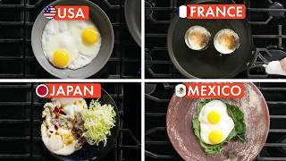 10 Chefs From 10 Countries Make Fried Eggs | Epicurious