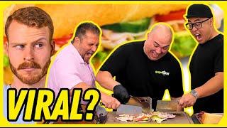 Sandwich Secrets DEBUNKED! @GugaFoods & Pro Chef Reacts