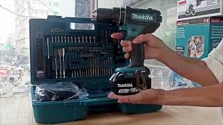 Makita DHP482 Cordless Hammer Drill Kit Set