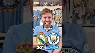 Real Madrid 2014 vs Man City 2023 Combined XI #shorts