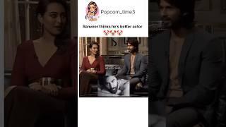 Shahid's Savage Reply  #ranveersingh #bollywood #koffeewithkaran #shahidkapoor #ranbirkapoor