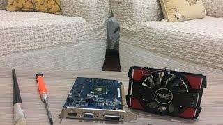 Asus GT 730 2GB Ekran Kartı Fan Temizlemesi