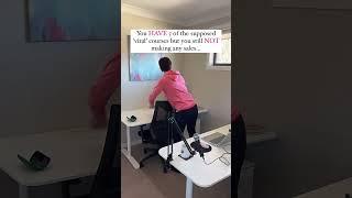 Not making sales