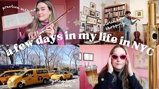 The Ups and Downs of Being a Freelance Musician in NYC | flute player vlog