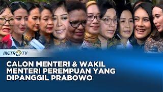 Calon Menteri dan Wakil Menteri Perempuan di Kabinet Prabowo