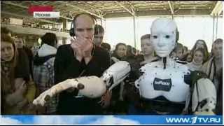 InMoov TV1 Russia Geek Picnic 2014