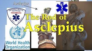 Rod of Asclepius (God of Healing) Symbols in Plain Sight