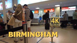 Birmingham International Airport Departures,4K,UHD 