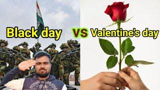 Black Day Vs Valentine's Day ️ India Vlog Star