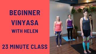 23 Minute Yoga Class - Beginners' Vinyasa Yoga