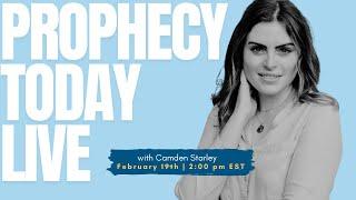 Prophecy Today with Camden Starley! | LIVE Prophetic Ministry & Healing on February 19, 2025!