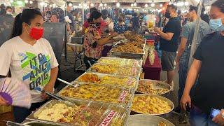 PHILIPPINES STREET FOOD at the GREENHILLS CHRISTMAS NIGHT MARKET | MASSIVE Street Food in Manila!