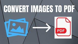 How to Convert Images to PDF in iPhone or iPad