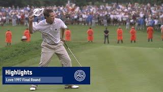 Davis Love III STORMS to Victory | Every Shot from Round 4 | PGA Championship 1997