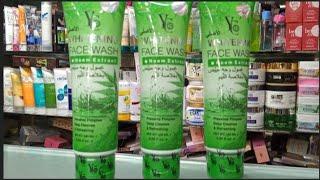 yc whitening face wash neem extract prevents pimples deep cleanse and refreshing.