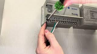 Connecting Power to an AB MicroLogix Processor