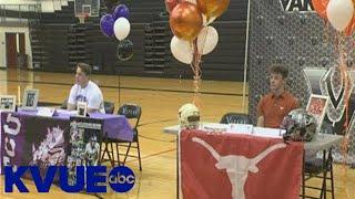 Vandegrift students head off into the world of college sports, rivalries emerge | KVUE
