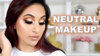 HOW TO: NEUTRAL MAKEUP GLAM TUTORIAL | BEAUTYYBIRD