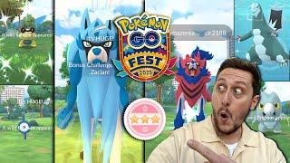 We FINALLY GOT IT! Hundo Legendaries & Shiny SANDILE at Pokemon GO Fest Paris 2025!