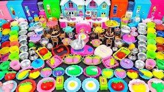 6 Minutes Satisfying with Unboxing Hello Kitty Kitchen Set | Relaxing Rainbows Cute Mini Kitchen Set