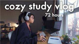 Cozy study vlog ️🪴 productive days in my life, early mornings