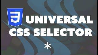 CSS Universal Selector   What is it and why does it matter?