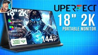 UPERFECT K118 Portable Monitor Review | 2024 Best/Top Gaming monitor