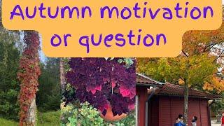 Autumn motivation or Questions #motivation #morningmotivation #life #viral #trending #mahvishbilal